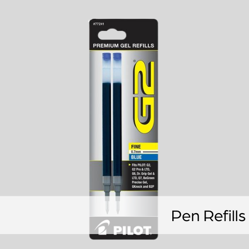 Pen refills selection